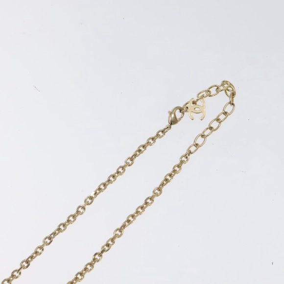 CHANEL COCO Mark Necklace metal Gold - Picture 7 of 10